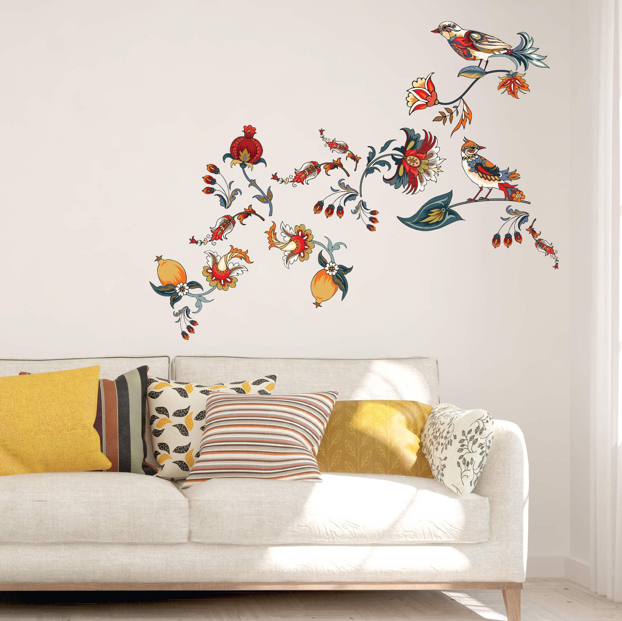 Indian Forest Wall Stickers Decals