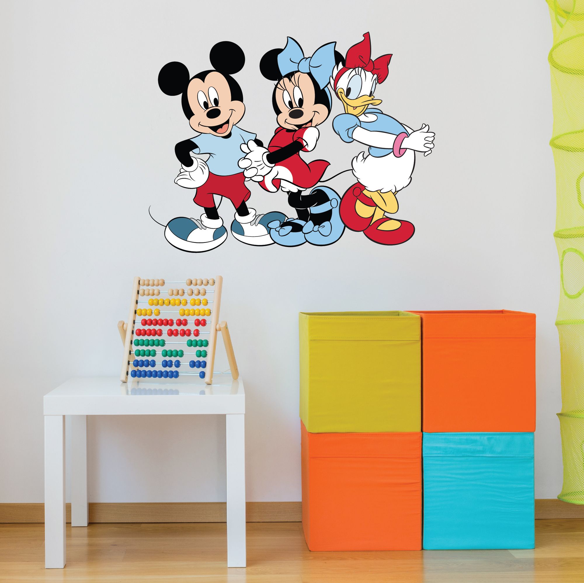 Mickey Minnie and Daisy - Wall Stickers & Decals by Asian Paints